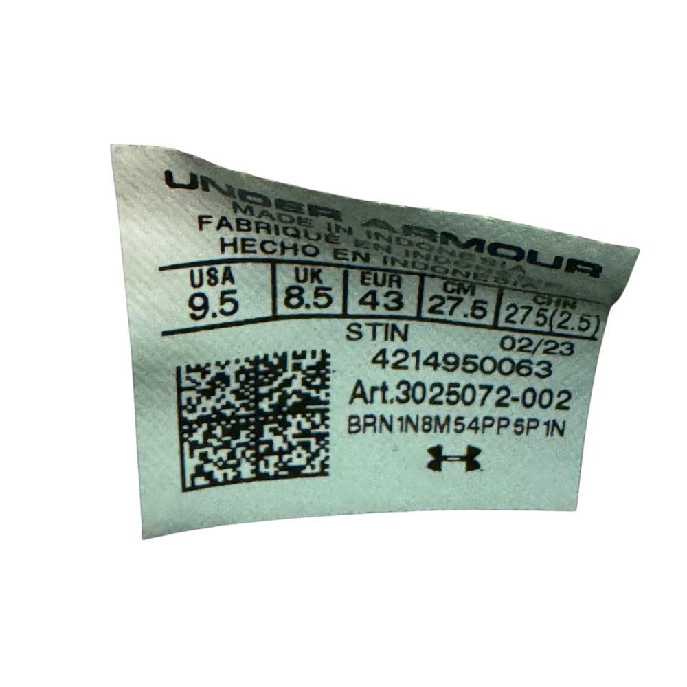 Under Armour Charged Curry SL Spikeless Golf Shoes Charged Curry SL Size 9.5 - Picture 8 of 8